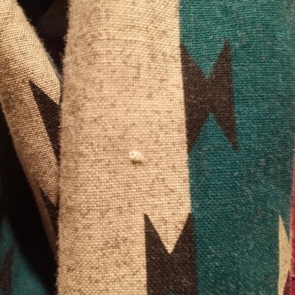 Vintage Wrangler Large Pearl Snap Southwestern Shirt - Picture 4 of 10